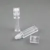 6.5ml Square Lip Gloss Oil Roll On Bottle Portable Empty Refillable Makeup Container Tube Vials DH2146