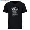 남성용 티셔츠 채식주의자가 아직도 채식주의 자의 티셔츠 남성을 묻습니다.
