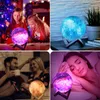 Rodanny 3D Printing Moon Lamp Galaxy Moon Light Kids Night Light 16 Color Change Touch and Remote Control Galaxy Light as Gifts Y0910