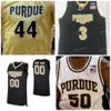 Nik1 NCAA College Purdue Boilermaker Basketball Jersey 20 Nojel Eastern 21 Matt Frost 50 Trevion Williams 55 Sasha Stefanovic Cousu sur mesure