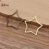 BoYuTe 100 Pieces Lot 29MM Star Charms Pendant Whole DIY Handmade Fililgree Metal Brass Jewelry Materials288N