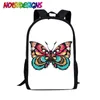 School Bags NOISYDESIGNS Colorful Butterfly Backpack Boys Girls Daypack For Men Women Travel Laptop Mochilas Mujer