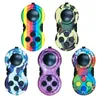 Jogo fidget pad brinquedo spinner arco-íris coloful coloful camo controlador adhd autismo ansiedade stress stress divertimento mágico mesa segurar squeeze brinquedos antistress adultos dhl