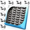 Faux-Cils longs naturels, 16 paires, multipack, maquillage 3D, Extension de Cils, vente en gros, vendeurs de Cils