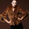 Women's Fur Women's & Faux 2022 Fashion Sexy Leopard Grain Raccoon Heavy Hair Coat Thick Warm Cost-effective Thicken