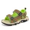 Summer new children's sandals Korean fashion middle and large children's open toe Beach Shoes Boys' shoes