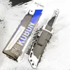 Newest KOBUN Fixed Blade Knife TantoDrop Point 58HRC Outdoor Camping Hunting Survival Pocket Utility edc Tools with AB3420914