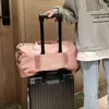 Pocket Travel Bag Large Female Fashion Cross body Sports Shoe Compartment Clothing Storage Shoulder 202211