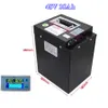 Rechargeable 48V 15ah 20ah 30ah 35ah 40ah 50ah lithium battery with 13S BMS for ebike motorcycle scooter power motor +5A Charger