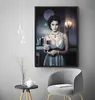 Marc Lagrange Woman Wine Glass Photography Painting Poster Print Home Decor Framed Or Unframed Photopaper Material