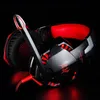 Kotion Varje spelhörlurar Headset Deep Bass Stereo Wired Gamer Earphone Mikrofon med bakgrundsbelyst PS4 Telefon PC Laptop