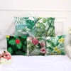 Cuscino/cuscino decorativo Nordic Tropical Rainforest Plant Chair Cover Cushion Lino Throw Sofa Decorativo per la casa Federa Decor