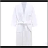 Womens 5 Star El 100 Cotton Terry Bathrobe Plus Size Kimono Bath Robe for Winter Winter Warm Wark Dark Dress Outwear Sleep Rets1 H Qkdyn