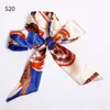 Silk Twilly Scarf Twill Handbag Handle Wrap Purse Swarves Hair Bow Ribbon Bracelet Bracelet Choker Tie Belt Decoration6855967