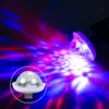 2022 Nowy Mini USB LED Disco DJ Etap Efekty Lekkie Przenośne Rodzinne Party Ball Kolorowe światła Bar Klub Efekt Lampa Telefon komórkowy Oświetlenie
