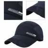 Casual Cap Tenis Dobra Jakość Lato Oddychająca Siatka Baseball Sport Szybkie Suszenie Kapelusze Dla Mężczyzn Cool Facet Fashion Sport Curling Caps Maski