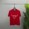 Męskie koszulki Trójkąt Trójkąt bawełniany krótkie bluzka z top tee polo Polos Casual Mix 18 Style Crew Szyjki