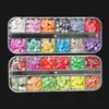 Nail Art Accessoire mixte Fruit 3D ongles Décorts Sequins Slices Sticker Polymer Argile DIY DESIGN