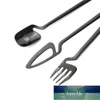 6Set/24Pcs Colorful Cutlery Set Stainless Steel Dinnerware Knife Fork Spoon Dinner Tableware Bar Silverware Set Kitchen Flatware