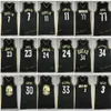 Designer Maillots de basket-ball personnalisés Designer Black Gold Jersey Kevin Durant Kyrie Irving Luka Doncic Stephen Curry Wiseman Lebron James Giannis Antetokounmpo Dw