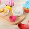 Geschenk Wrap 1000 stücke Mini Größe Chocalate Papier Liner Backen Muffin Kuchen Becher Forms Cupcake Hüllen Solide Farbe Party Tray Form