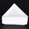 10Pcs Environmental Triangle Plate Tray Packaging Storage Plastic Containers For Beads Jewelry Display Organizer Holder