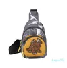 bag New style children's waist bag boy's Dinosaur messenger fashion chest wallet baby