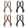 Heavy Duty Trucker Suspenders voor mannen werken 25 cm breed xback met 2 zijclips Hooks verstelbare elastische grote grote broekbeugels 228087600