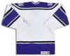 Индивидуальные винтажные 1999-02 LA KINGS # 20 Люк Робитайл CCM ДЖЕРСИ # 4 Роб Блейк Дома в гостях Черно-белые хоккейные майки Любое имя, номер, сшитый S-5XL