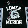 Anpassad Bryant #33 Lower Merion Basketball Jersey Mens High School Championship Sydd S-3XL Alla namn och nummer toppkvalitet