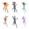 Bokmärk 2021 3D Cartoon Marker Animal Bookmarks Funny Student School Stationery Children Gift Harts