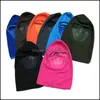 Casquettes Masques Équipement De Protection Sports Automne Et Hiver Chapeau De Laine À L'extérieur Garder Au Chaud Fl Masque Visage Cyclisme Coupe-Vent Masqué Cap Homme Femmes Équitation