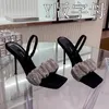 Сандалии женщины 2021 же водяные дрель высокие каблуки женские головы обувь Ван вентилятор мелкие тапочки