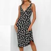 Sommarklänning Kvinnors Hög midja Elegant Lång Boho För Kvinnor Slim Blommor Print Beach Dress Kvinnor Kläder Vestidos 210508