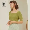 Fansilanen Kısa Kollu Örme Kazak Kazak Kadınlar Sonbahar Kış Vintage Beyaz Jumper Üst Mor Kadın Triko 210607