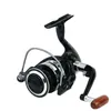 Spinning fiskehulle Professionell metall vänster/höger utbytbart handtag JK1000-7000 Series BAITCASTING REELS