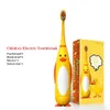 Yellow Duck Children Electric Toothbrush 3-7 Years Old Baby Waterproof One-button Start Automatic Sonic Dental Brush