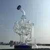 9.4inchs Big Nieuw Glass Bong Hookahs Smoke glazen pijp Recycler DAB Rigs Olie Water Bongs met 14 mm gewricht