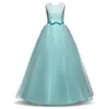 Menina dama de honra primeiros comunhão vestidos para meninas princesa casamento festa crianças crianças vestido formal vestido infantil 210331