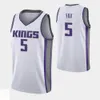 Men Aaron 75th Fox Basketball 2021 Jubileum Diamond City Purple Stitched Jersey -ikonen