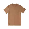 새로운 고품질 250g 무게 무게 프리미엄 코튼 티셔츠 남성을위한 느슨한 간단한 젊음 스타일 커플 잘 생긴 짧은 소매 티셔츠 H1218