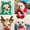 Windproof Pet Dogs Clothe Big Ears Hundkläder Höst och vinter Husdjur Tillbehör Valp Kläder Fleece Tröja