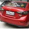 المصابيح الخلفية التصميم للسيارة ل Mazda 3 Axela Sedan 2014-2018 LED الذيل ضوء DRL مصباح بدوره إشارة خلفي عكس الفرامل وقوف السيارات