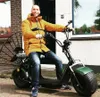 Simple Retro 2000W Brushless Motor Elektrische Scooter Motorfiets Ondersteunt vooruit / achteruit / 3 versnellingspookverschuiving