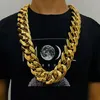 Chains Width 35mm 45mm Personality Large Chain Thick Gold Necklace Men Domineering Hip Hop Goth Halloween Treasure Riche Jewelry G1961351