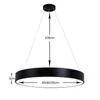 Round Led Panel Hanglampen 18W 24W 36W AC85-265V Office Restaurant Pendant Lights