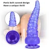 Zabawki analne ogromne wtyczki duże ośmiornica stóp tyłek anus rozszerzanie stymulator pochwy prostaty masaż erotyczne sex zabawki dla kobiet mężczyzn 1125