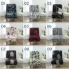 Stuhlhussen 1 Stück Spandex elastische Abdeckung Druck dick einzelnes armloses Sofa Wohnzimmer El Bankett Hochzeitsdekoration Home Decor