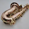 YSS-875EX Saxofon Sopran B-plattfosfor Bronsmaterial med fallmunstycke Reeds Neck Musical Instrument Tillbehör