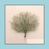 Decoratieve Feestelijke Benodigdheden Gardendecoratieve Bloemen Kransen Plant Coral Branch Peacock Shape Home Party bruiloft decoratie decor diy drop